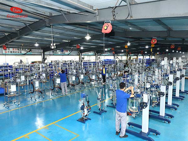 長城科工貿(mào)玻璃反應(yīng)釜生產(chǎn)廠家